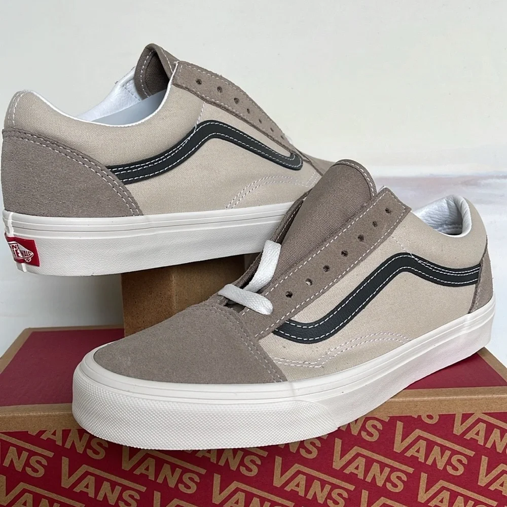 Vans Men’s Old Skool Earth Tones Moon Rock VN0007NTCH8 Sneakers